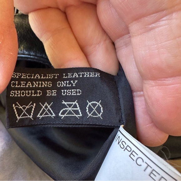 Pelle Vintage Black Leather Longline Button Down Jacket Coat - Picture 10 of 12